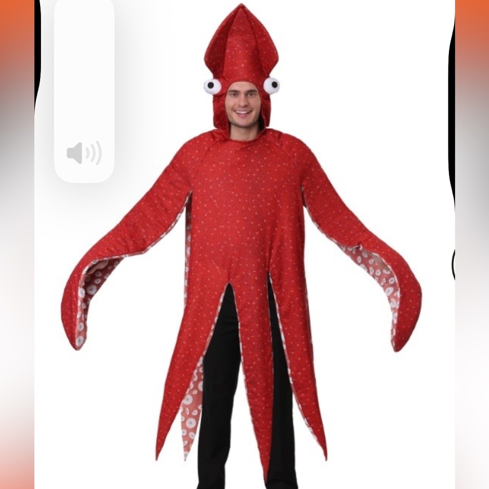 Adult Squid Halloween Costume